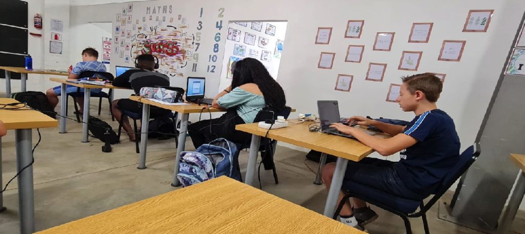 Small class size at Ambition International School